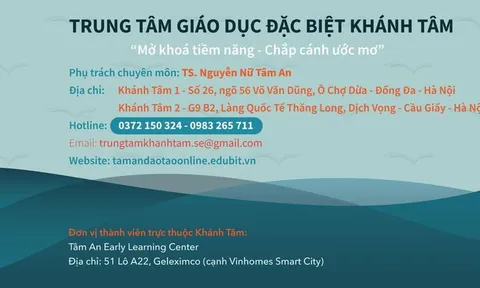 Mở khóa tiềm năng - Chắp cánh ước mơ - Trung tâm Khánh Tâm