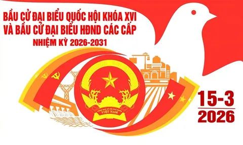Nhiệt liệt chào mừng ngày Bầu cử Đại biểu Quốc hội khóa XVI và Đại biểu Hội đồng nhân dân các cấp nhiệm kỳ 2026 -2031