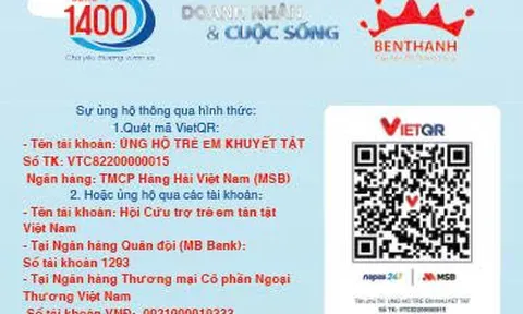 " Chắp cánh ước mơ cho trẻ em khuyết tật" hành trình yêu thương năm 2026