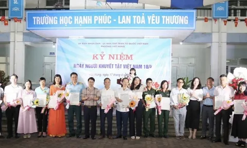 Trẻ khuyết tật luôn nhận được sự sẻ chia và quan tâm