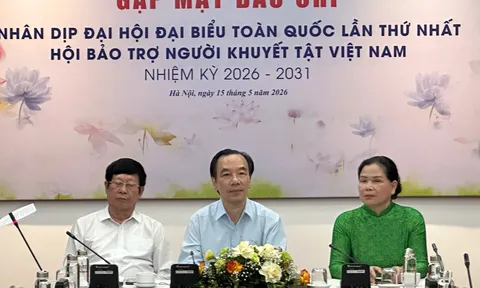Gặp mặt báo chí nhân dịp Đại hội Hội Bảo trợ người khuyết tật Việt Nam lần thứ nhất