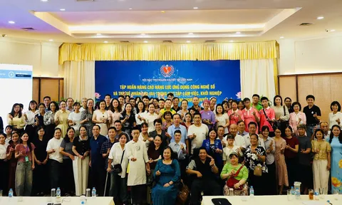 "Trao năng lực số, mở cơ hội tự chủ cho người khuyết tật"