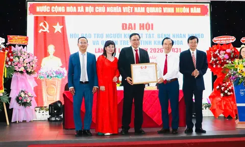 Đại hội đại biểu Hội Bảo trợ Người khuyết tật, Bệnh nhân nghèo và Quyền trẻ em tỉnh Khánh Hòa lần thứ I, nhiệm kỳ 2026-2031 thành công tốt đẹp.
